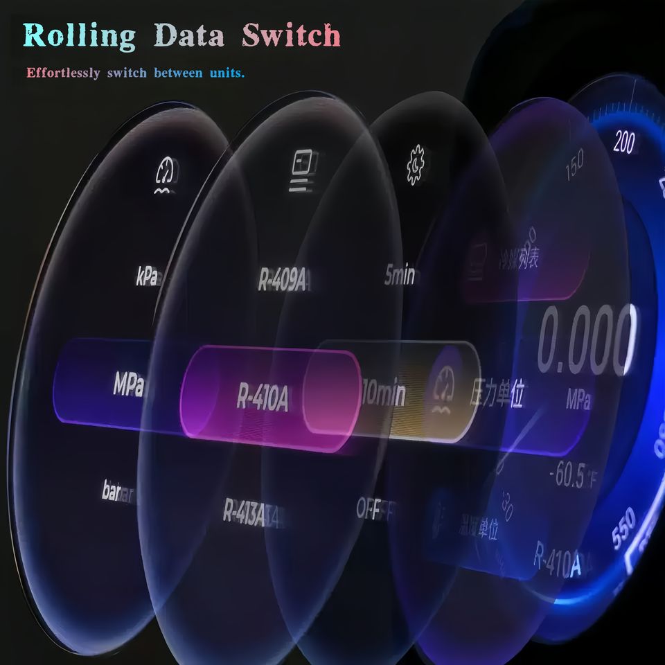 value Precision HD Digital Manifold Gauge