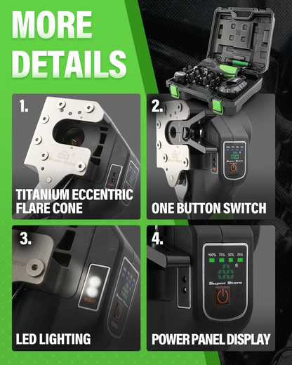 Professional Cordless Precision Flaring Kit