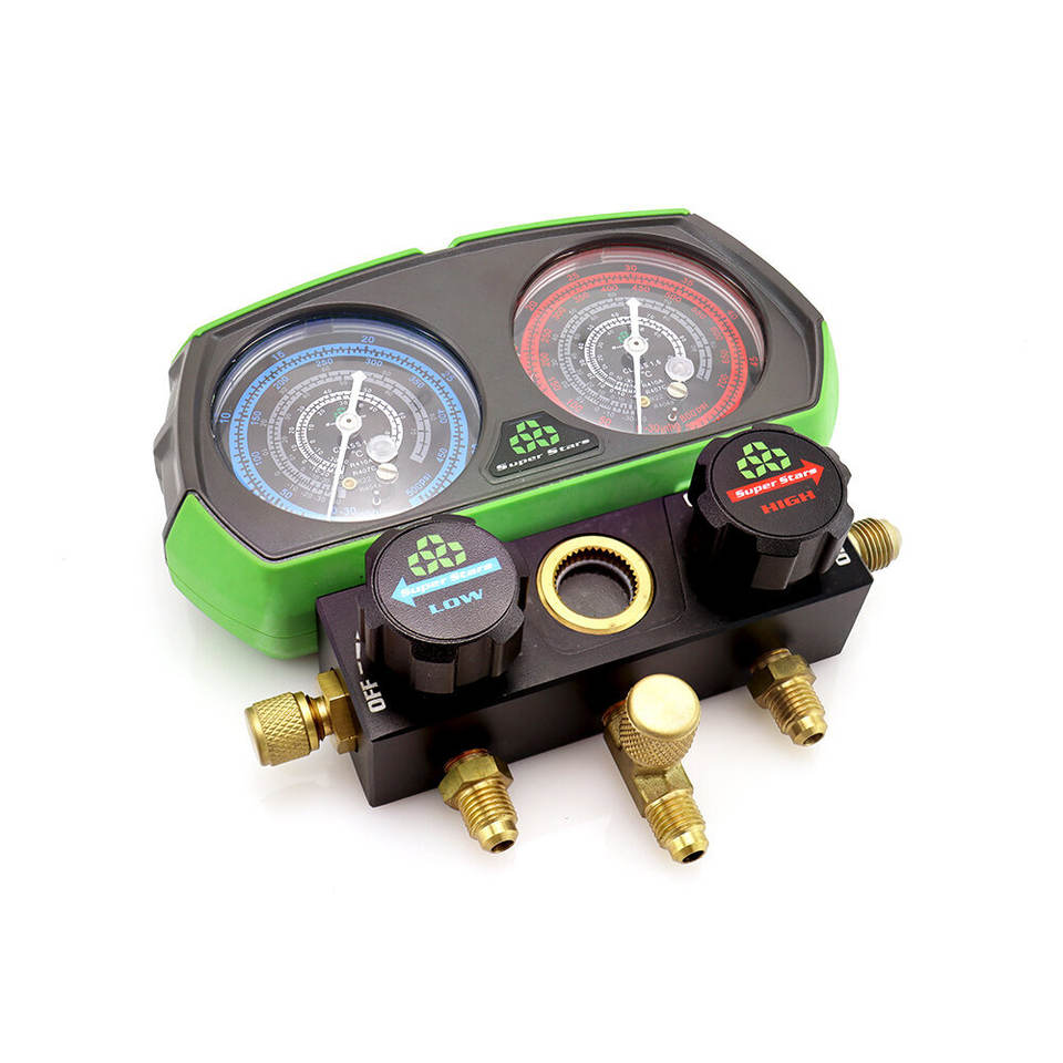 Professional Multi-Refrigerant HVAC Manifold Set