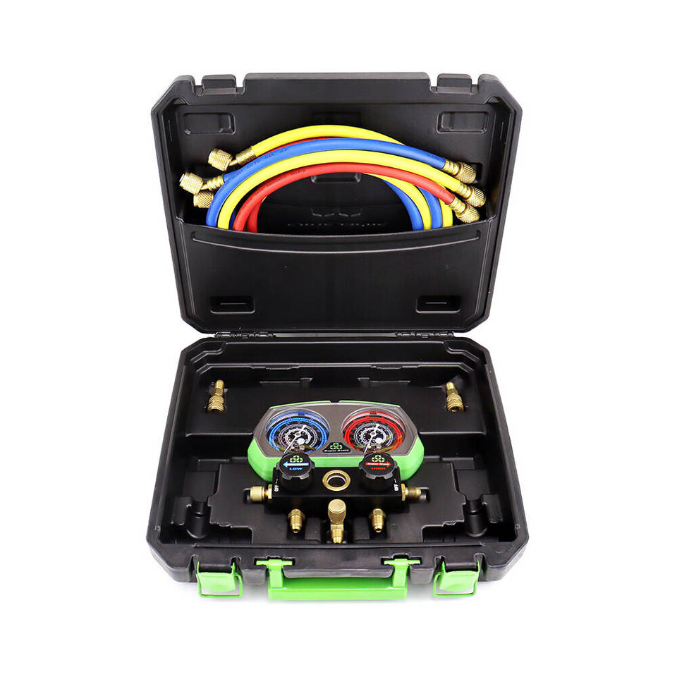 Professional Multi-Refrigerant HVAC Manifold Set
