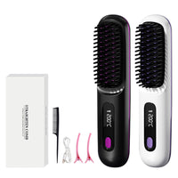 Portable Cordless Ceramic Straightening Brush