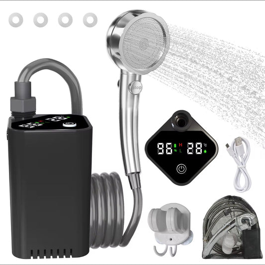portable out door electric shower/waterpump