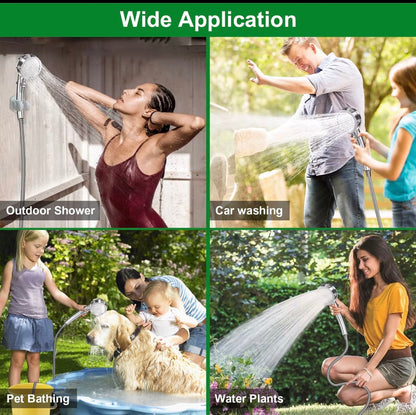 portable out door electric shower/waterpump